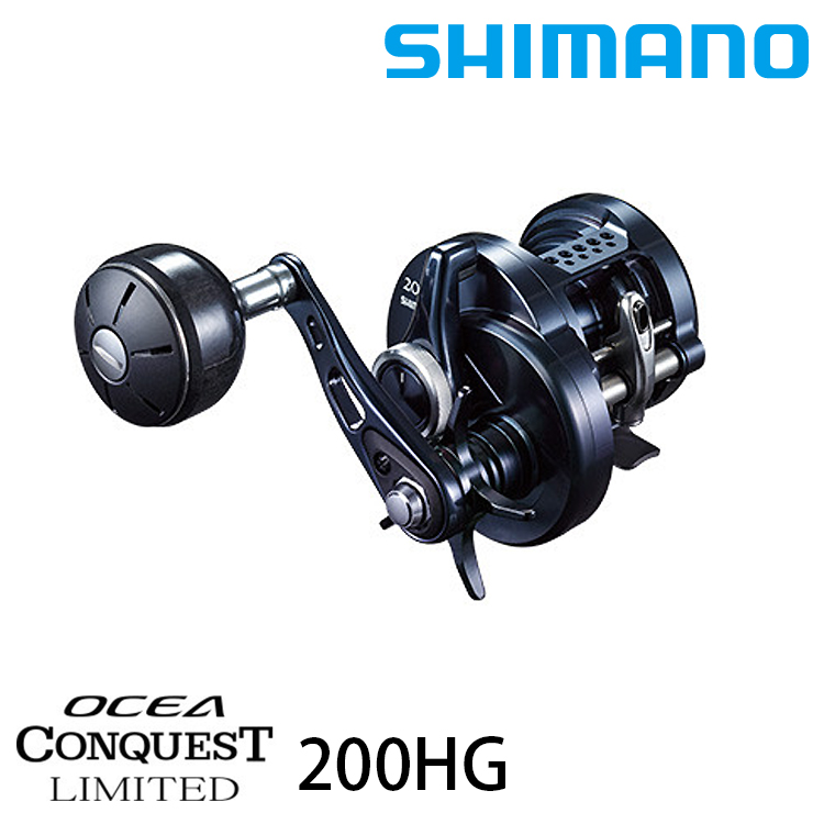 SHIMANO 20 OCEA CONQUEST LIMITED 200HG [雙軸捲線器] - 漁拓釣具官方